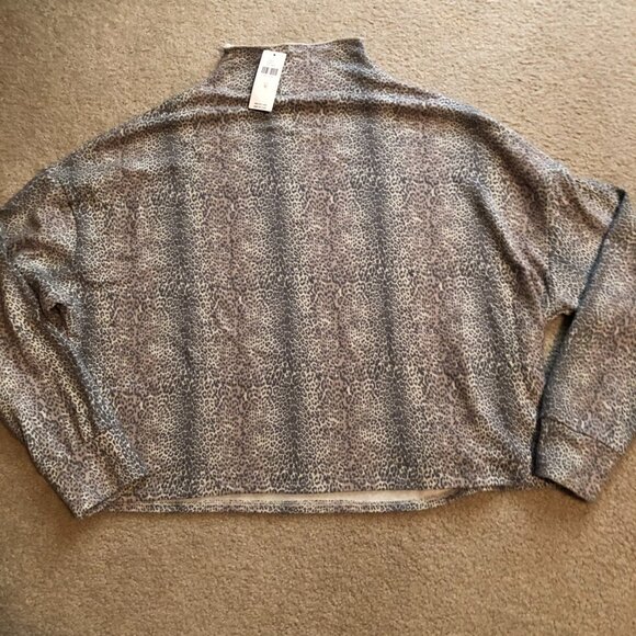 NWT Anthropologie Jamila Cropped Pullover Medium Chaser - Picture 2 of 4